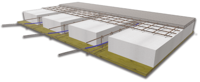 bovedillas de poliestireno ISOFILL