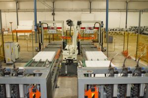 Interior fábrica Isotex Dominicana