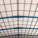 cubierta con panel sandwich termopanel centro logistico